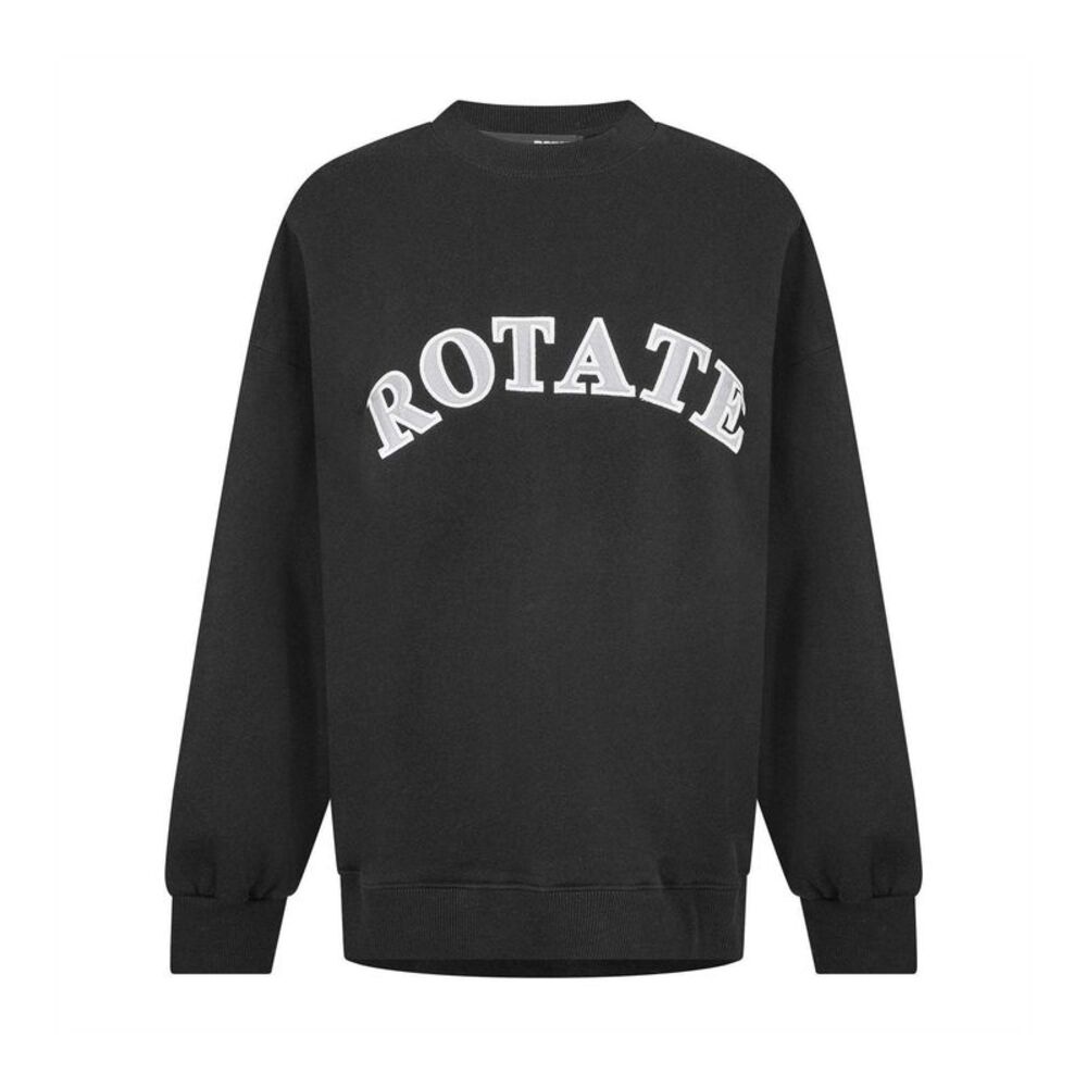 Rotate Sunday Womens/Ladies Cotton Sweatshirt / Black